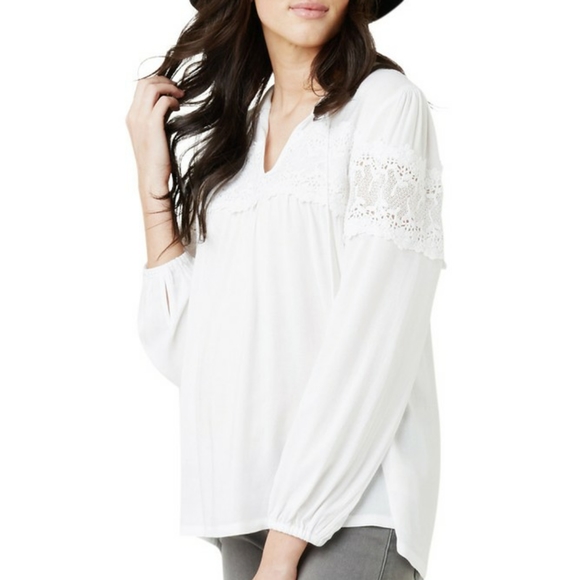 🌟 Host Pick🌟 Ripe Tamara Lace Maternity Blouse - Picture 2 of 7